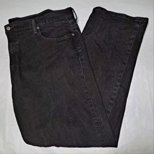 Levi's 569 Men's Jeans 40x32 Actual 42x31 Black Regular Fit Stretch Straight Leg
